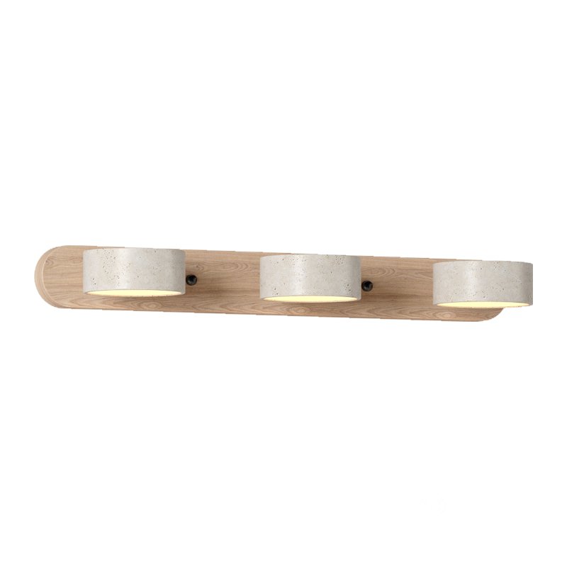 Travertine Duo Lamp bracket Wall Light Image 3