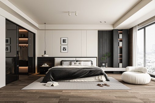 Modern bedroom