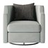 Infinity Swivel Barrel Chair Blue - Thumbnail 11