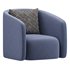 Andy Cream Boucle Club Chair - Thumbnail 3