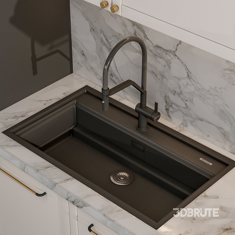 Kitchen smeg black Image 4