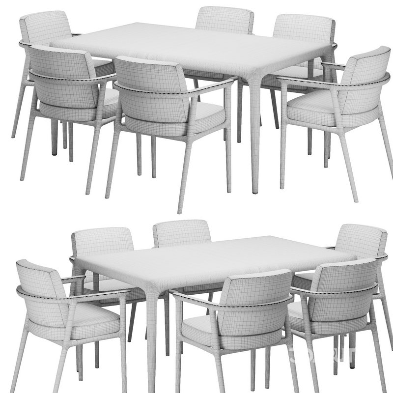 Dinning chair and table191 Image 6