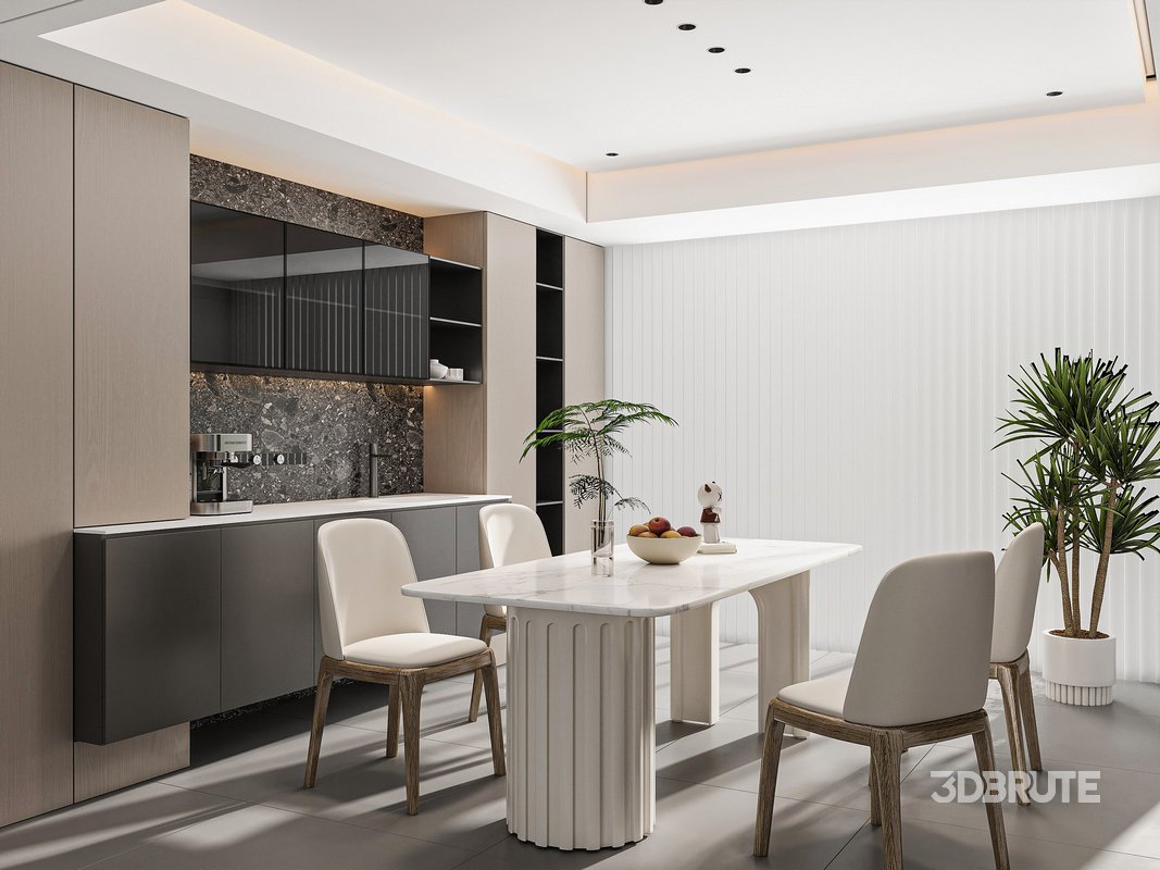 Modern dining room Image 1