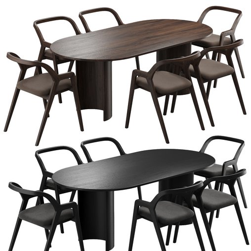 Dinning chair and table221