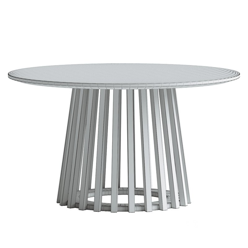 Palmer Slatted Sphere Coffee Table Image 2