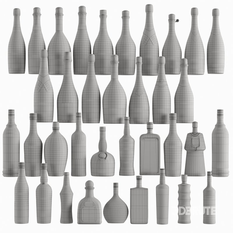 Bottles -36 Champagne And Liqueurs Image 3