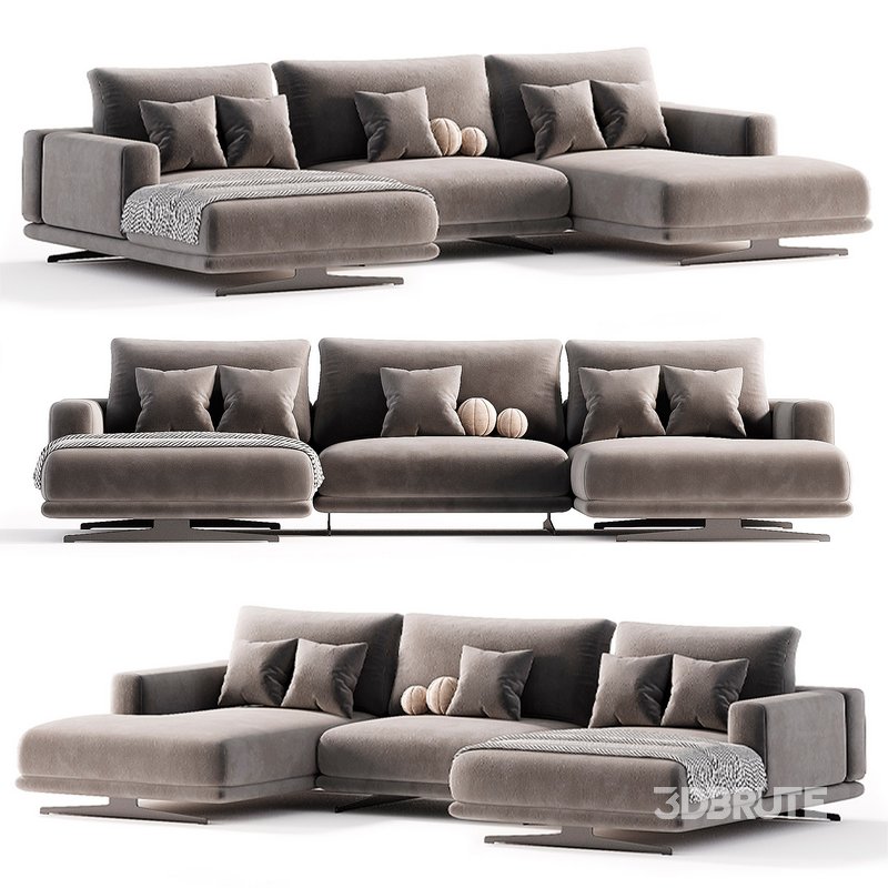 Zillis 3 seat corner Sofa Image 5