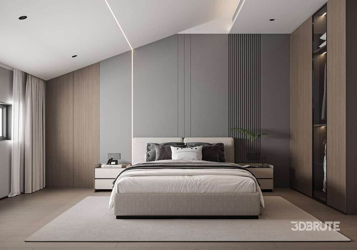 Modern bedroom Image 1