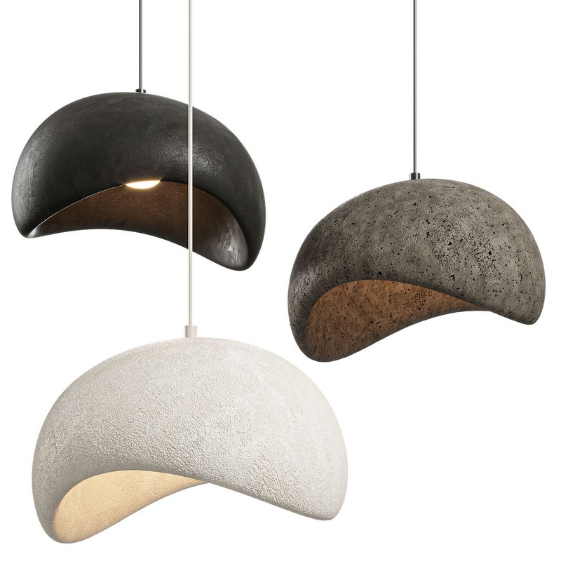 Handmade Oval Resin Chandelier Lamp Image 7