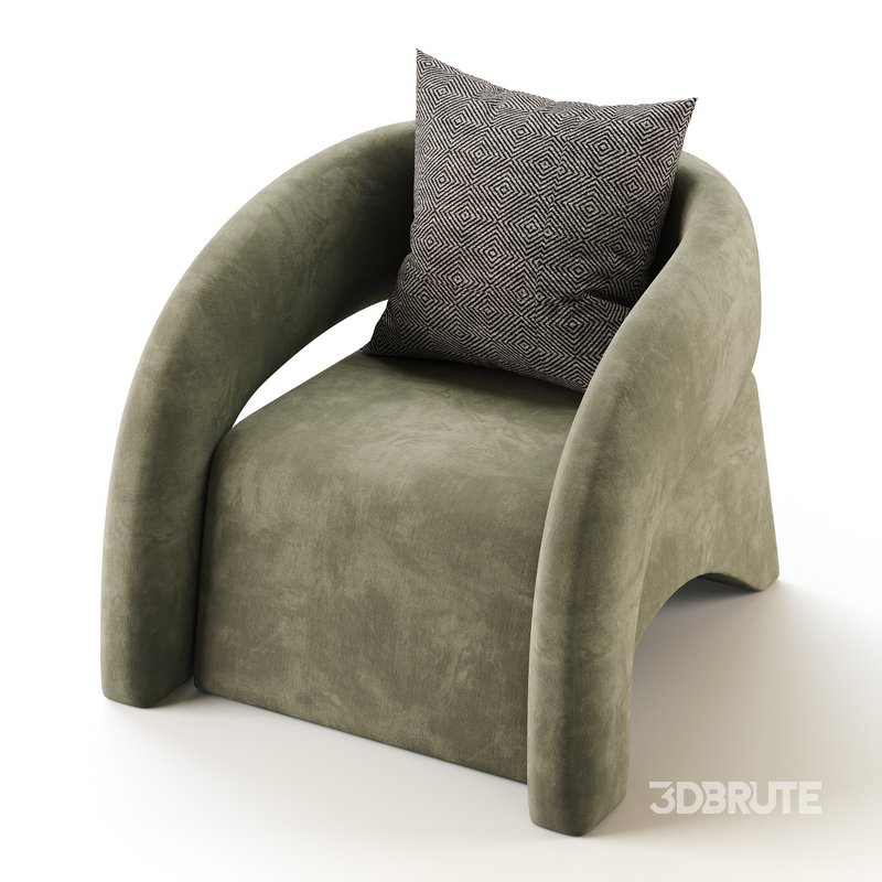 Crisscross Accent Chair Image 8