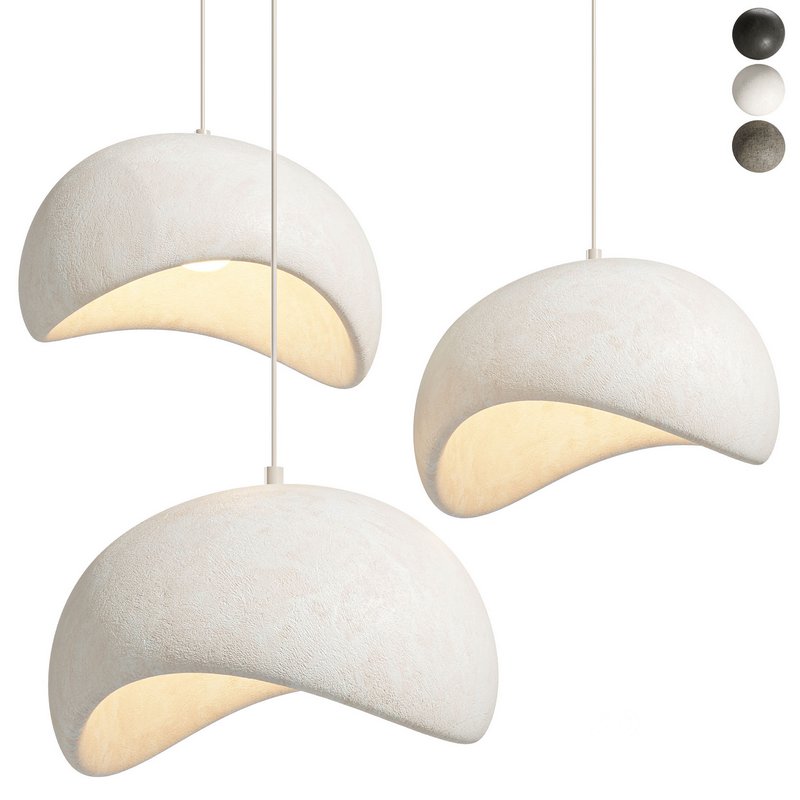 Handmade Oval Resin Chandelier Lamp Image 4