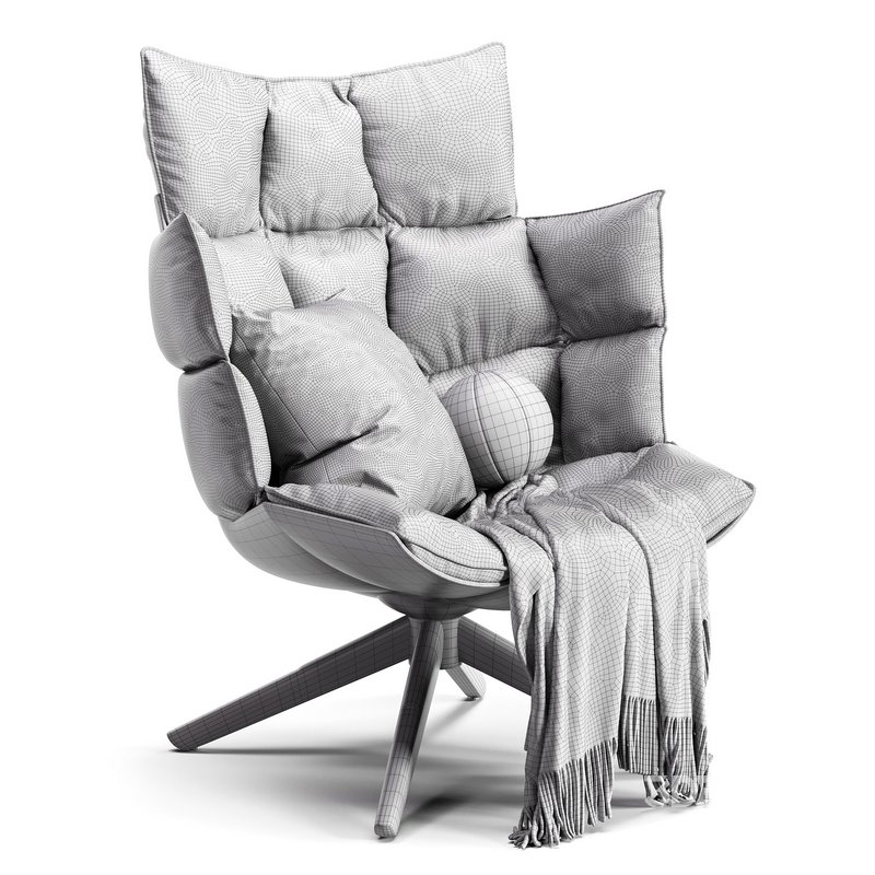 Husk chair b&b italia Image 3