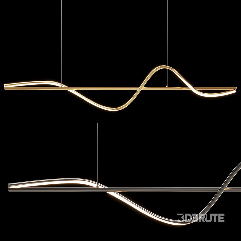 Louise Wave Pendant Light Image 3