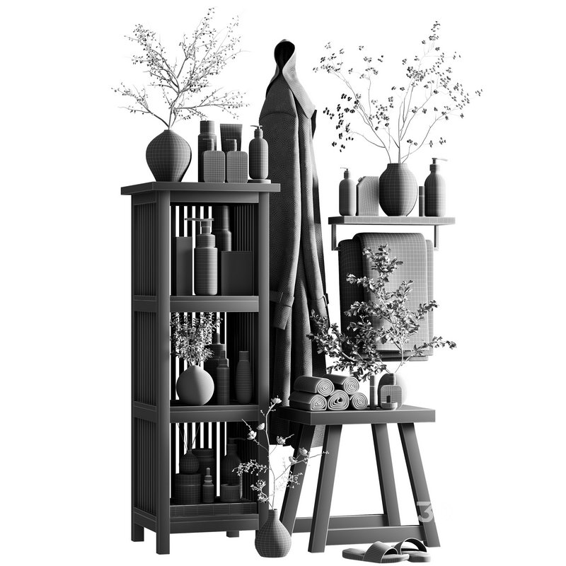 Bathroom accessories set 35 Image 2