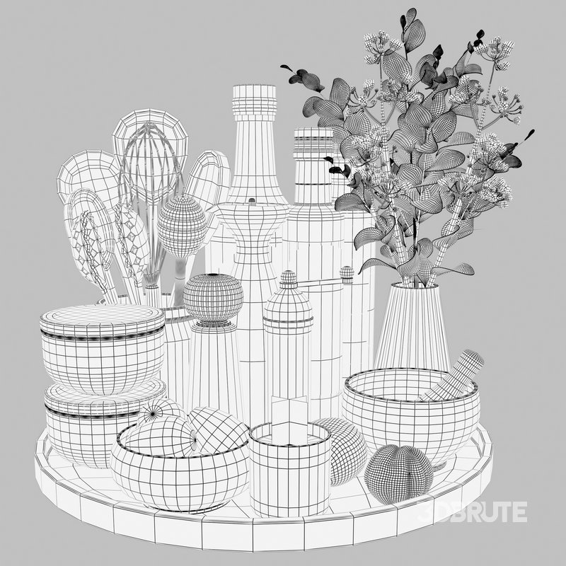 Kitchen decor set 07 Image 3