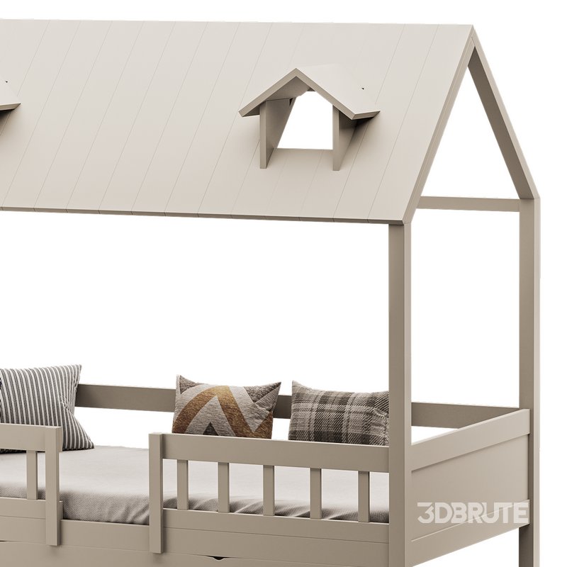 Bed Frame with Trundle Image 10