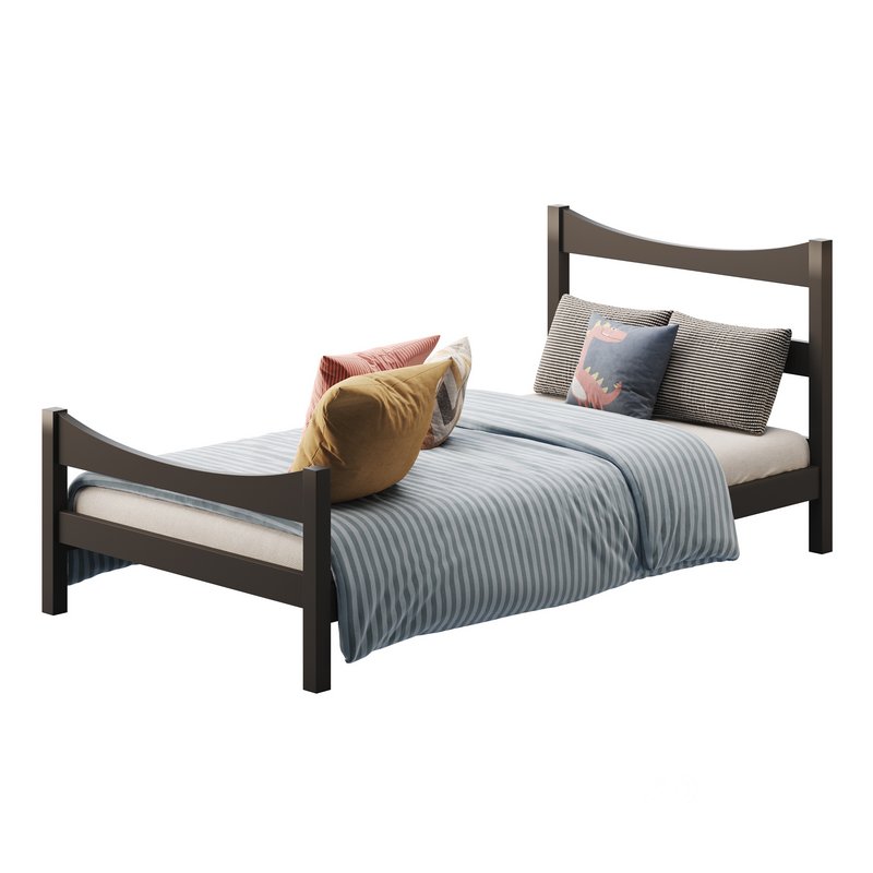 Gymax Twin Size Platform Bed Image 6