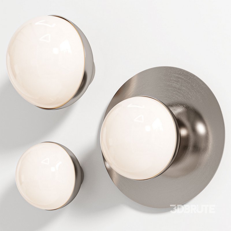 Orb Disc Ruby Watts Lighting Wall Lamp Image 3