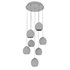 Lazio 7-Light Round Multi-Drop Pendant Currey Company - Thumbnail 7