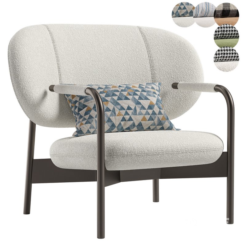 Cross lounge chair Image 1