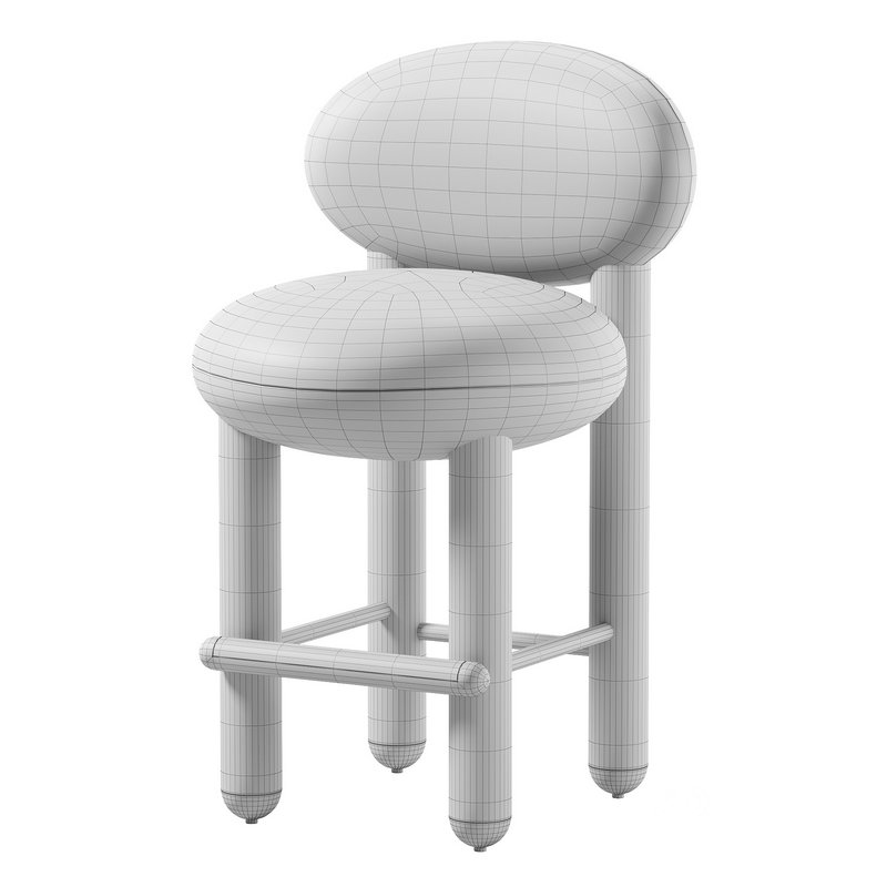 Counter Chair Flock CS1 Image 7