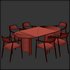 Dinning chair and table226 - Thumbnail 6