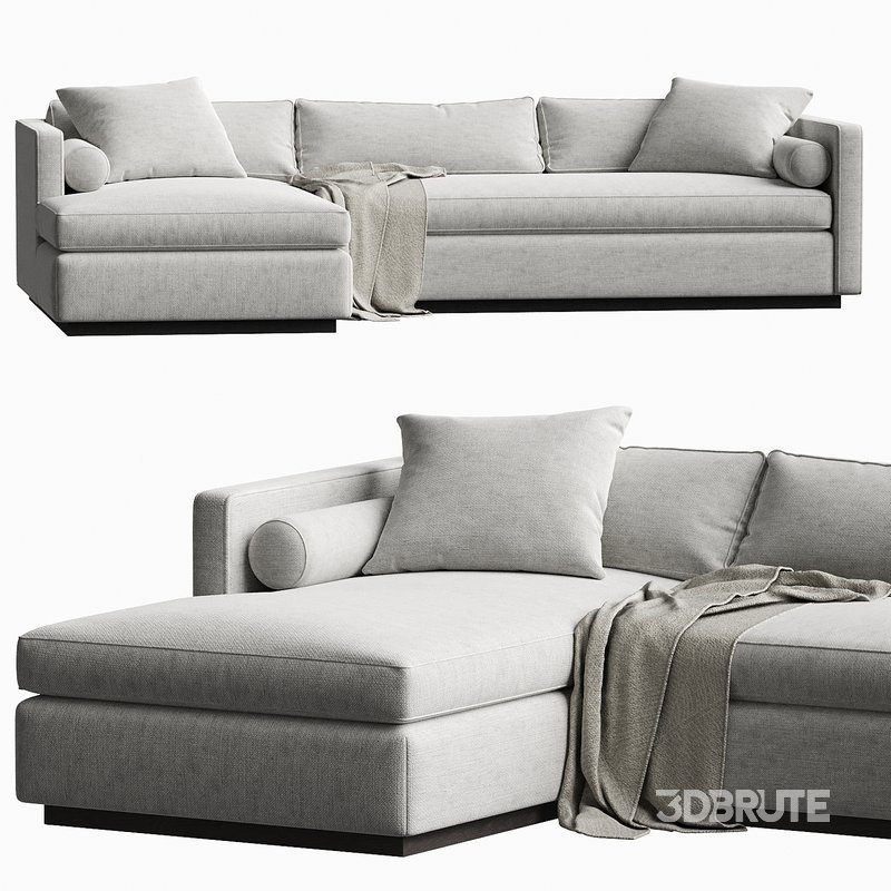 Sawyer 2 Piece Sectional Antwerp Natural Image 2