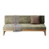Pierre Leather Armless Loveseat - Thumbnail 6