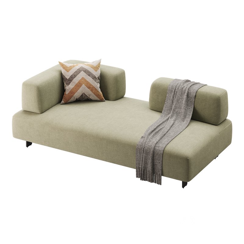 Room Home Hotel Apartment Furniture Cotton Linen Fabric Sofa Image 12