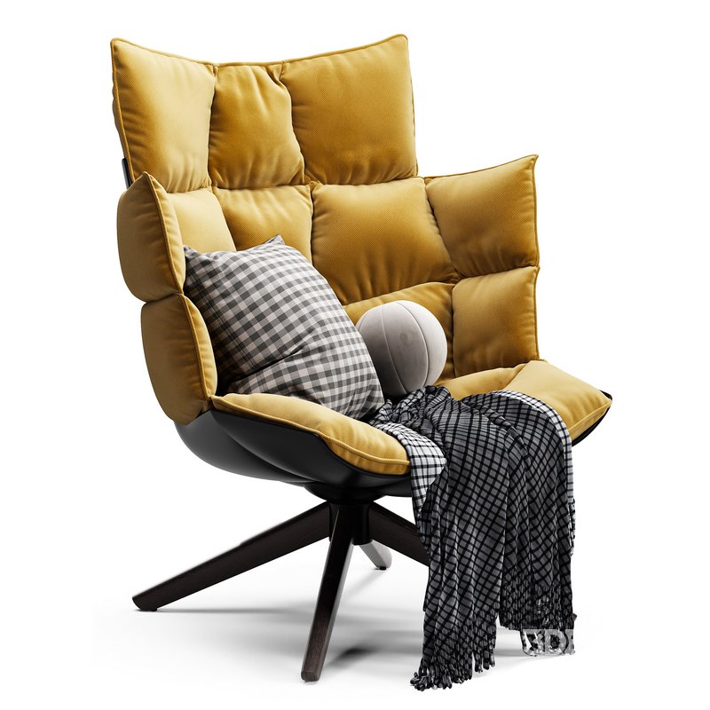 Husk chair b&b italia Image 4