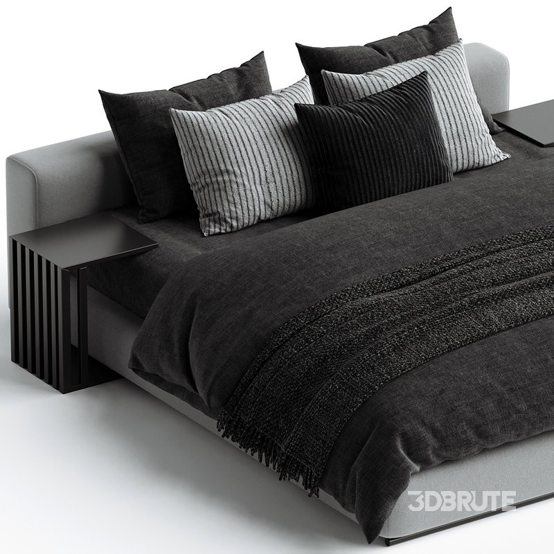 Flexform GROUNDPIECE Bed Designer Antonio Citterio Image 2