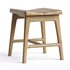Handmade modern small oak stool - Thumbnail 3