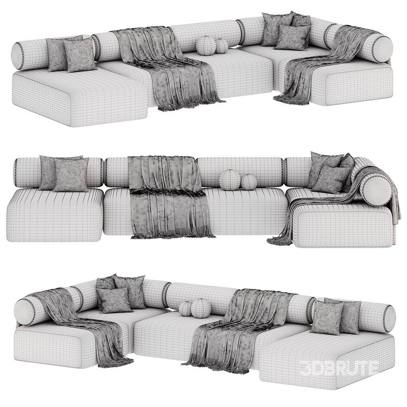 SOFA CIPRIANI U FORM Image 5