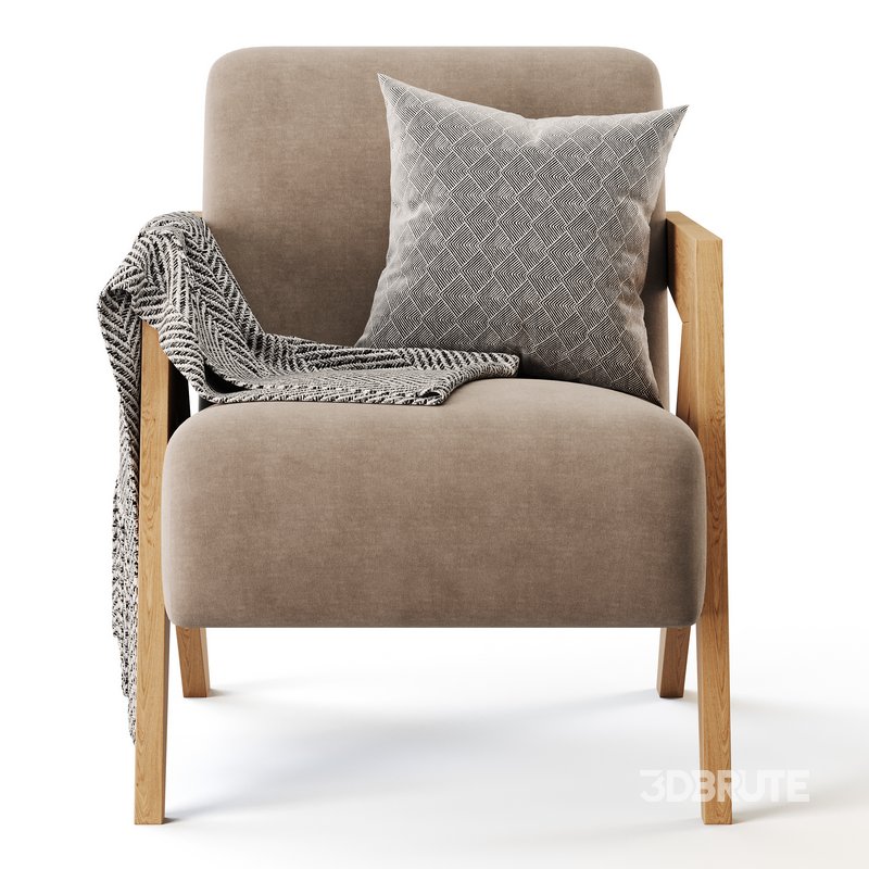 Contemporary Accent Chair Image 9