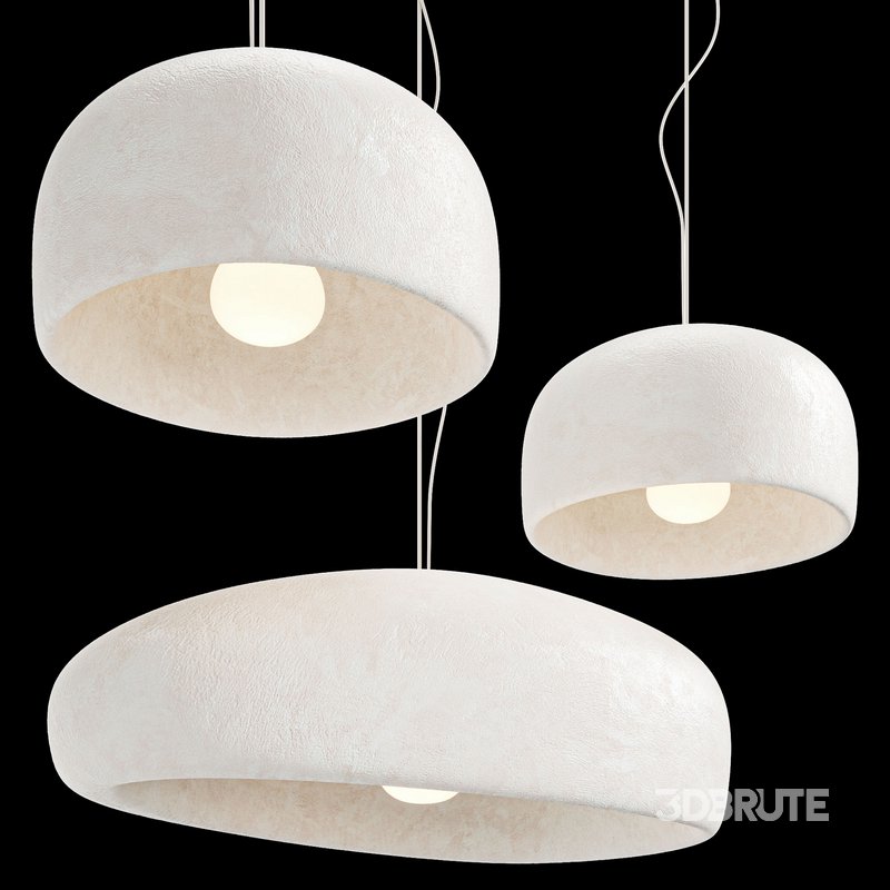 Japanese Wabi Sabi Pendant Lamp Image 4
