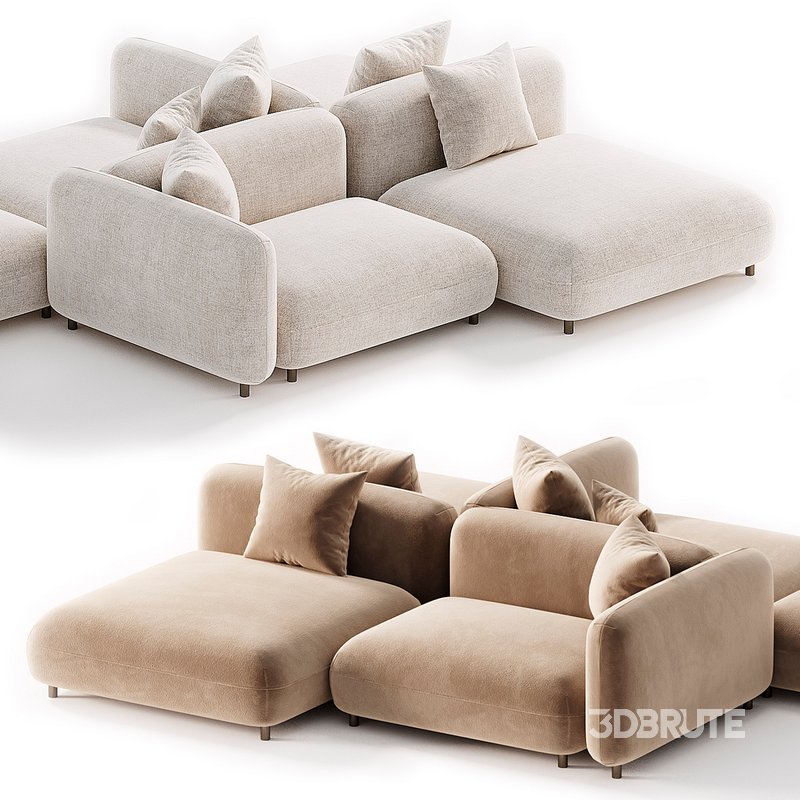 Tokio Modular fabric Sofa 3 Image 5