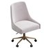 Karina Swivel and Adjustable Velvet Office Chair - Thumbnail 4