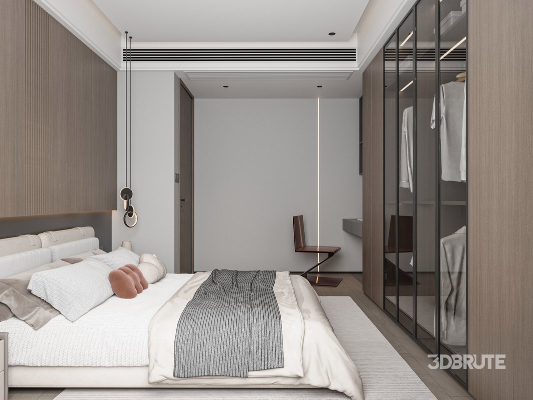 Modern bedroom Image 1