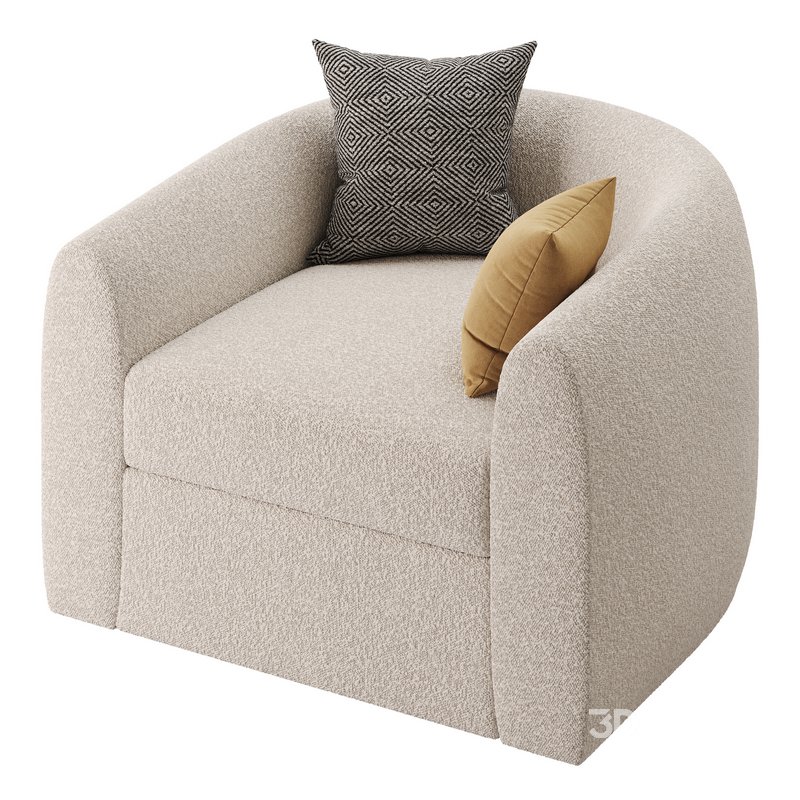 Sennen Swivel Tub Chair Image 3