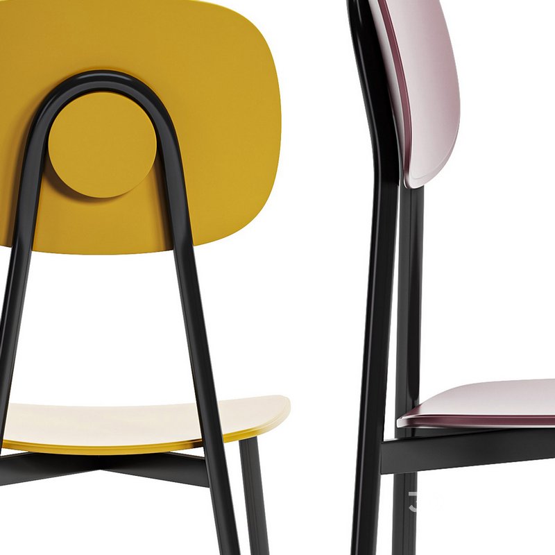 Lollipop Young Metal And Plastic Chairs By Diotti Image 8