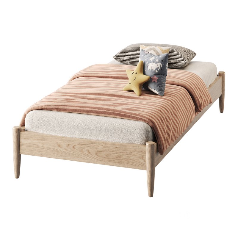 AFI Pasadena 14 Espresso Solid Wood Platform Bed Image 10