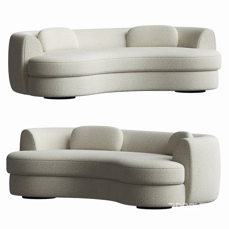 SENNEN CURVED SOFA Image 2