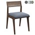 Lakin Teak Wood Dining Side Chair - Thumbnail 1