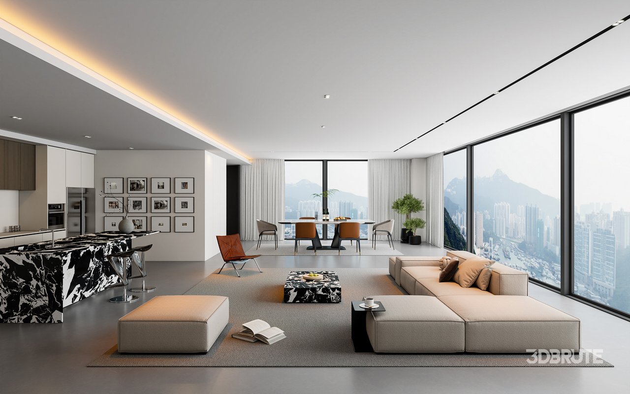 Modern living room Image 1