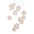 Lazio 15-Light Round Multi-Drop Pendant Currey Company - Thumbnail 4