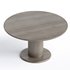 Mila Contemporery Round Wooden dining table Refined Black - Thumbnail 3
