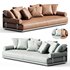 Noonu Straight sofa B&B Italia By Antonio Citterio - Thumbnail 1