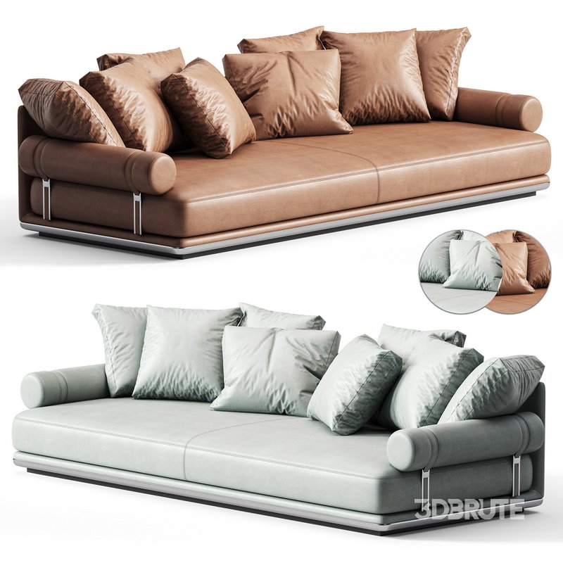 Noonu Straight sofa B&B Italia By Antonio Citterio Image 1