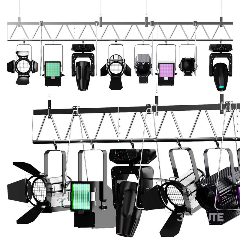 Soft theater farm with lighting equipment Image 4