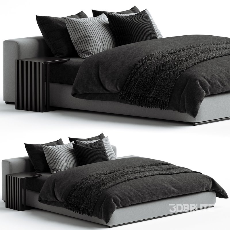 Flexform GROUNDPIECE Bed Designer Antonio Citterio Image 1